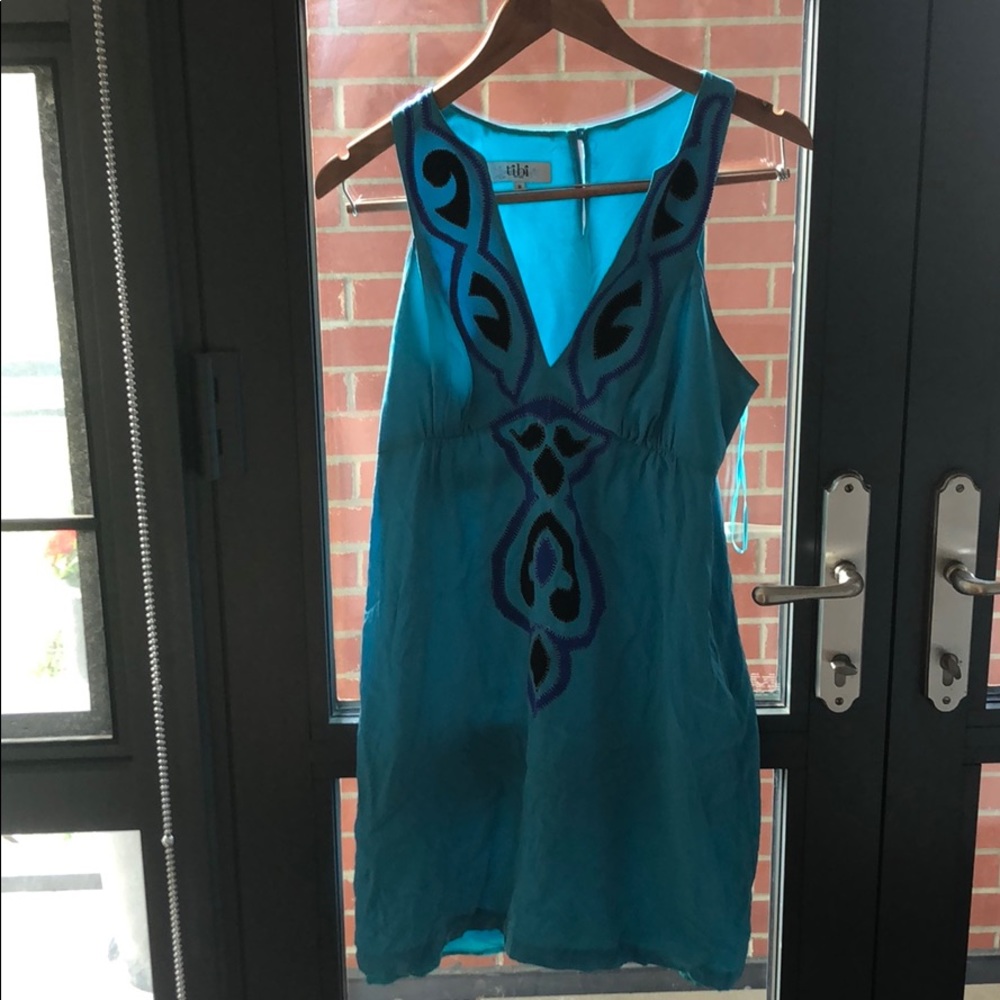 Silk lined Tibi dress